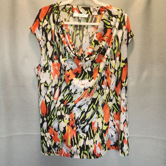 Jones 2x multicolor sleeveless blouse - Picture 1 of 8